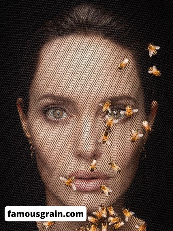 Angelina Jolie HD Bee Photo